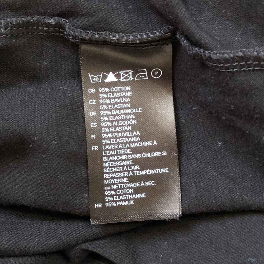 H&M LBC T-shirt Dress Fitted & Stretchy M - Picture 6 of 7